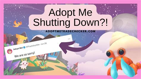 Is adopt me shutting down - Adopt Me! shut down due to a Roblox data store problem. As expected, people lost their mind.🎃 COWCOW'S CLOTHING STORE - - - https://www.roblox.com/games/151...